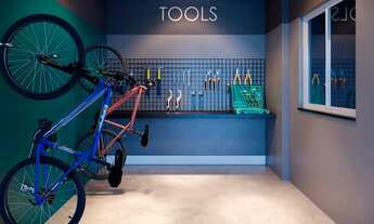 Imagem 2: Quattro Residencial Clube é um moderno condomínio - 1 QUARTO