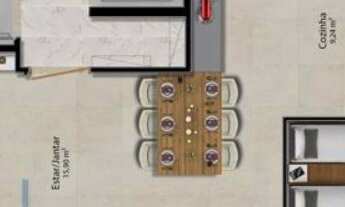 Imagem 2: APARTAMENTO COM JACUZZI NA VARANDA GOURMET NA PRAIA DA BACUTIA / GUARAPARI - ES