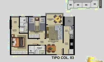 Imagem 5: UMA NOVA PERSPECTIVA DE LAR NA PRAIA DE ITAPARICA - ED. HORIZONTE RESIDENCE