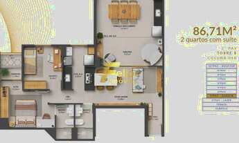 Imagem 5: NOVO EMPREENDIMENTO IMOBILIÁRIO! APARTAMENTO GARDEN 03 QUARTOS, SENDO 01 SUÍTE, À VENDA EM