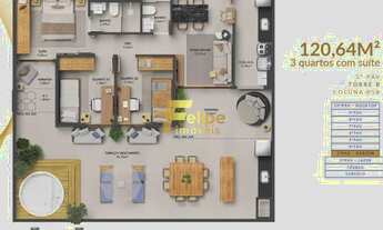 Imagem 7: NOVO EMPREENDIMENTO IMOBILIÁRIO! APARTAMENTO GARDEN 03 QUARTOS, SENDO 01 SUÍTE, À VENDA EM