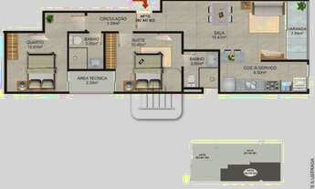 Imagem 7: Novo lançamento à venda em Guarapari-ES: Apartamento de 1 quarto na Praia do Morro com 55m