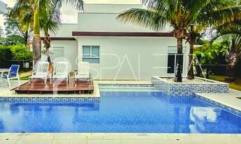 Imagem 3: Linda residência moderna disponível para locação no condomínio Portal do Japy Golf Club em