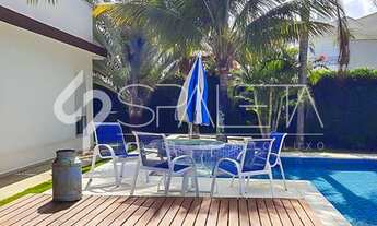 Imagem 2: Linda residência moderna disponível para locação no condomínio Portal do Japy Golf Club em