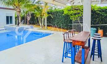 Imagem 4: Linda residência moderna disponível para locação no condomínio Portal do Japy Golf Club em