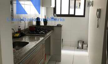 Imagem 7: Apartamento confortável com 58m² , em andar baixo, com 2 dormitórios com planejados, sala