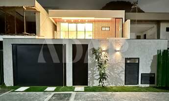 Imagem 2: Casa de luxo em condomínio na Vargem Pequena - Rio de Janeiro-RJ: 4 quartos, 4 suítes, 2 s