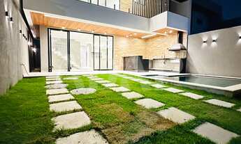 Imagem 3: Casa de luxo em condomínio na Vargem Pequena - Rio de Janeiro-RJ: 4 quartos, 4 suítes, 2 s