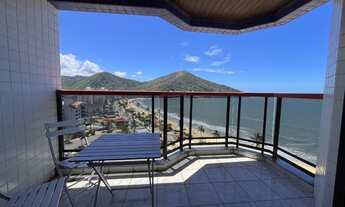 Imagem 2: Apartamento para locação em Caraguatatuba-SP - Martim de Sá frente mar com 1 quarto, sala