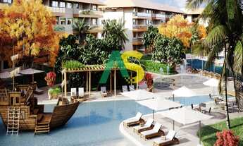 Imagem 4: Le Fleur Polinesia, Apartamentos 02 quartos a venda na Beira Mar da Praia de Muro Alto. Al