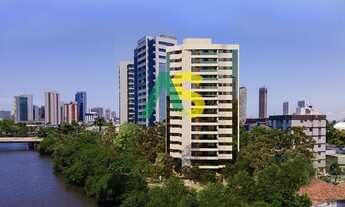 Imagem 2: Apartamento de Luxo com 4 Quartos e 2 Suítes na Madalena, Recife-PE 132,19 m², 2 Salas, 4