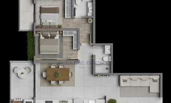 Imagem 6: APARTAMENTOS NO CENTRO DE BALNEARIO PIÇARRAS, CONTANDO 1 SUITE + 1 DORMITORIO OU 1 SUITE