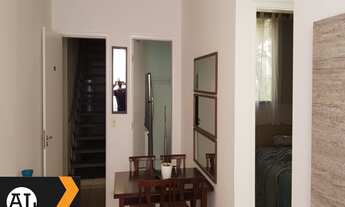 Imagem 6: Apartamento todo mobiliado, com dois quartos, cozinha completa, sofá , mesa de jantar 4 lu