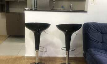 Imagem 4: Flat para locação no condomínio RED de 44m com ambiente integrado super aconchegante, mode