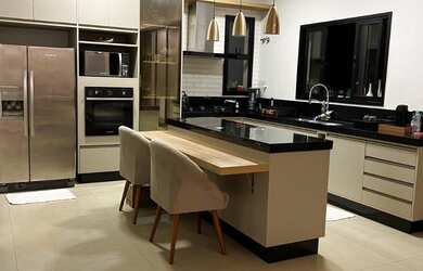 Imagem 6: Chácara de luxo em condomínio: 3 quartos, 3 suítes, 2 salas, 6 banheiros, 5 vagas de garag