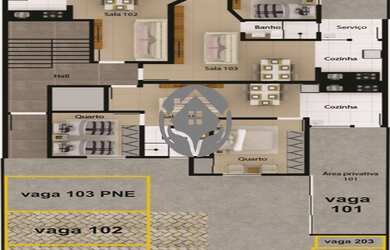 Imagem 7: COBERTURA DUPLEX RESIDENCIAL em CONTAGEM - MG, PARQUE XANGRI-LÁ