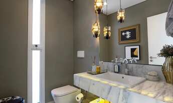 Imagem 2: Casa no condomínio Veduta com 3 quartos suítes e piscina com 600m² de terreno