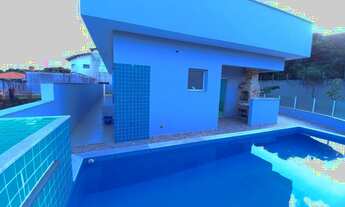 Imagem 6: Casa nova com 4 suítes, piscina e fino acabamento à venda em condomínio de luxo em Peruíbe