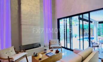 Imagem 5: Luxuosa Casa em Condomínio à Venda em Campinas-SP, no Swiss Park: 3 Quartos, 3 Suítes, 3 S