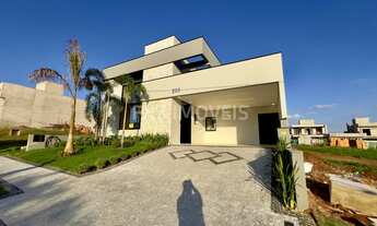 Imagem 1: Casa em Condomínio Industrial de Luxo com 3 Suítes na Residencial Santorini, Paulínia-SP