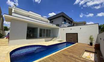 Imagem 2: Casa de Condomínio de Luxo à Venda ou Locação no Swiss Park em Campinas-SP: 4 Quartos, 4 S