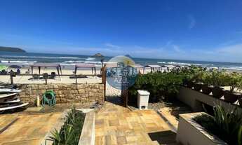 Imagem 3: Casa Alugar Temporada Pé na Areia - Juquehy - com 4 suítes, academia, sauna, piscina, 2 va