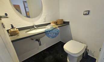 Imagem 4: Casa Aluguel Anual em Condomínio Pé na Areia Vista ao Mar - Juquehy - 4 suítes, piscina