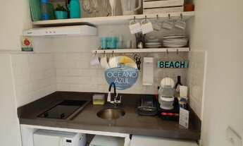 Imagem 5: Studio a Venda e Temporada - Juquehy - 1 dormitório, wc, TV, coz; frigobar, secadora, 1 va