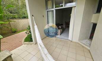 Imagem 2: Casa a Venda em Juquehy - Condomínio 350m da praia, c/ 3/1 dormitórios, 2 vagas, serviço d