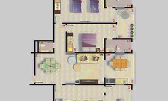 Imagem 4: APARTAMENTO COM 100.16 m² - TUPI - PRAIA GRANDE SP