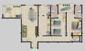 Imagem 4: APARTAMENTO COM 100.58 m² - TUPI - PRAIA GRANDE SP