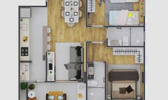 Imagem 4: APARTAMENTO COM 73.4 m² - FORTE - PRAIA GRANDE SP