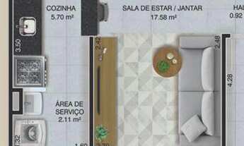 Imagem 6: APARTAMENTO COM 72.23 m² - CAIÇARA - PRAIA GRANDE SP