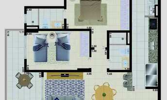 Imagem 7: APARTAMENTO COM 76 m² - AVIAÇÃO - PRAIA GRANDE SP