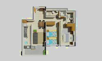 Imagem 6: APARTAMENTO COM 68.84 m² - CAIÇARA - Praia Grande SP