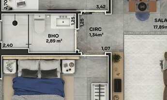 Imagem 4: APARTAMENTO COM 81.57 m² - BOQUEIRAO - PRAIA GRANDE SP