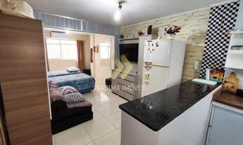 Imagem 2: Aconchegante kitnet com 32 m² de área útil, localizada no primeiro andar de um prédio de a