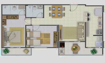 Imagem 7: APARTAMENTO COM 93.28 m² - GUILHERMINA - PRAIA GRANDE SP