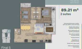 Imagem 2: APARTAMENTO COM 88.02 m² - FORTE - PRAIA GRANDE SP
