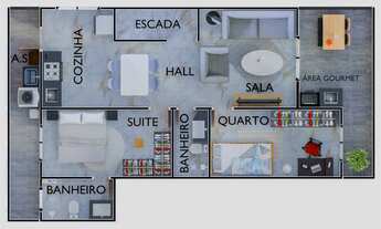 Imagem 3: CASA COM 72 m² - BOQUEIRAO - PRAIA GRANDE SP