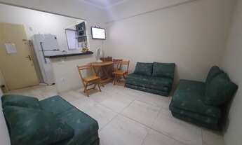 Imagem: Kitão dividido e mobiliado perto da Praia