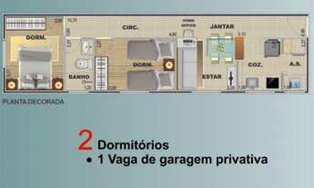 Imagem 2: APARTAMENTO COM 47.78 m² - VILA VOTURUA - SAO VICENTE SP