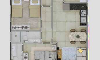 Imagem 3: CASA COM 90.53 m² - GUILHERMINA - PRAIA GRANDE SP