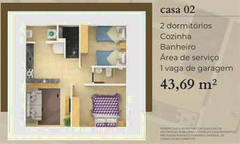 Imagem 4: CASA COM 43.69 m² - BALNEARIO MARACANA - PRAIA GRANDE SP