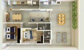 Imagem 4: APARTAMENTO COM 76.31 m² - GUILHERMINA - PRAIA GRANDE SP