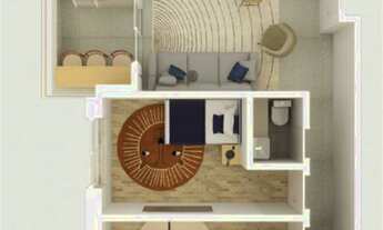 Imagem 2: APARTAMENTO COM 54.31 m² - GUILHERMINA - PRAIA GRANDE SP