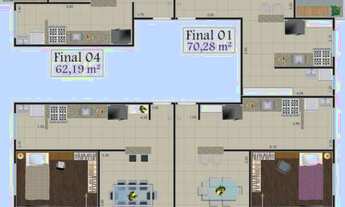 Imagem 2: APARTAMENTO COM 76.38 m² - AVIAÇÃO - PRAIA GRANDE SP