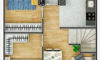 Imagem: CASA COM 48.8 m² - GUILHERMINA - PRAIA