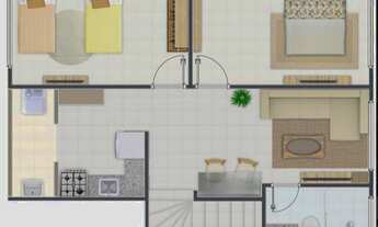 Imagem 5: CASA COM 53 m² - Maracanã - Praia Grande SP