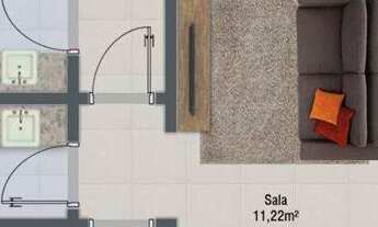 Imagem 2: Apartamento com 2 dorms, Guilhermina, Praia Grande - R$ 409 mil, Cod: 138